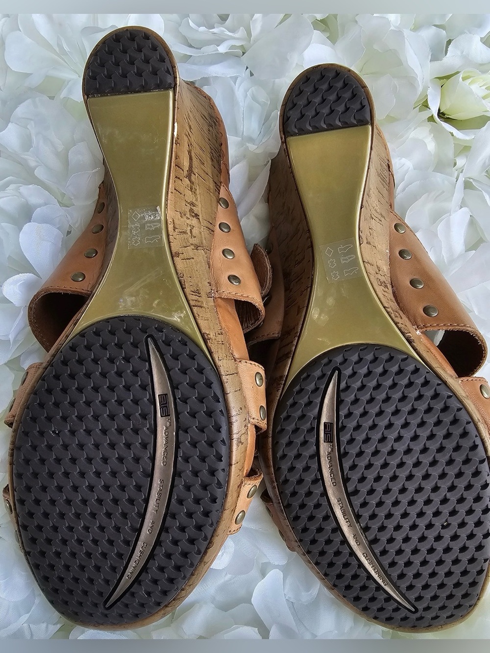Ariat Sandals Womens Brown Leather Shoes Size 11 B - Picture 4 of 9